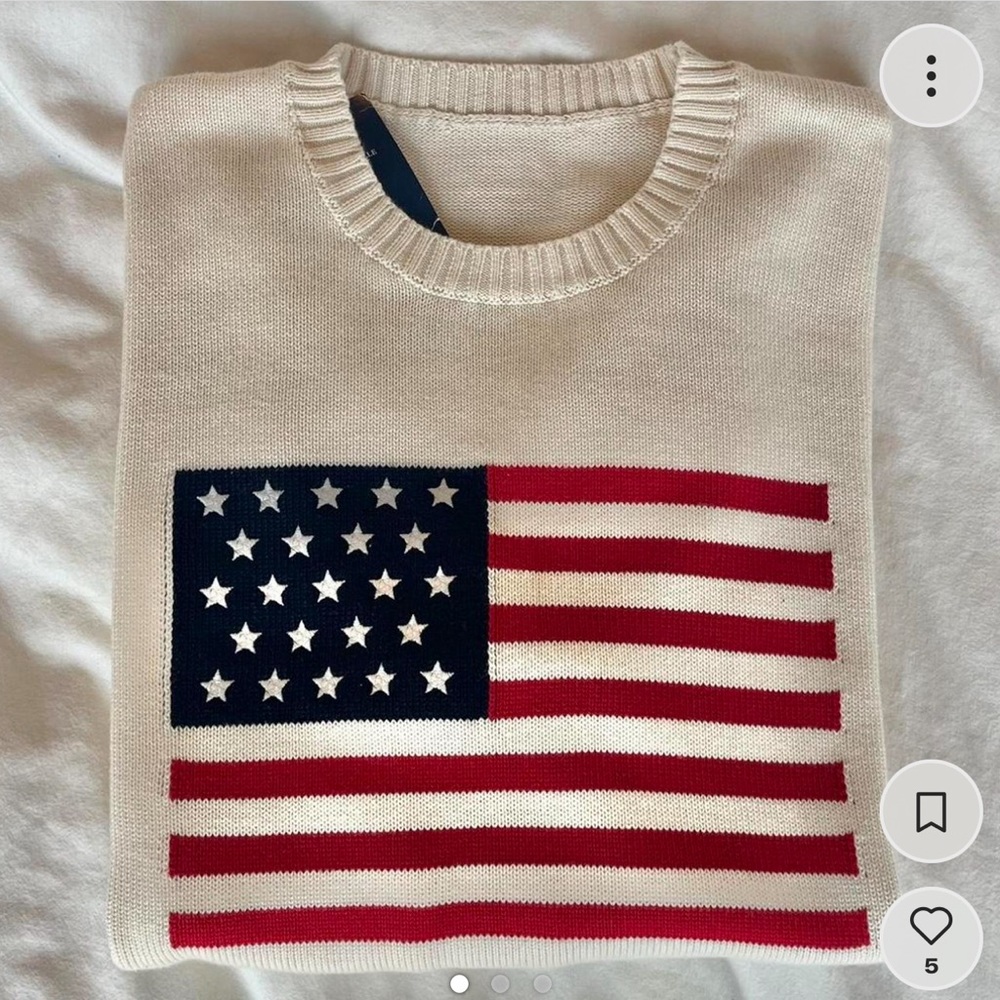 Brandy Melville American flag sweater!